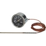 Hőfok kijelző ø 60 mm 50-350°C